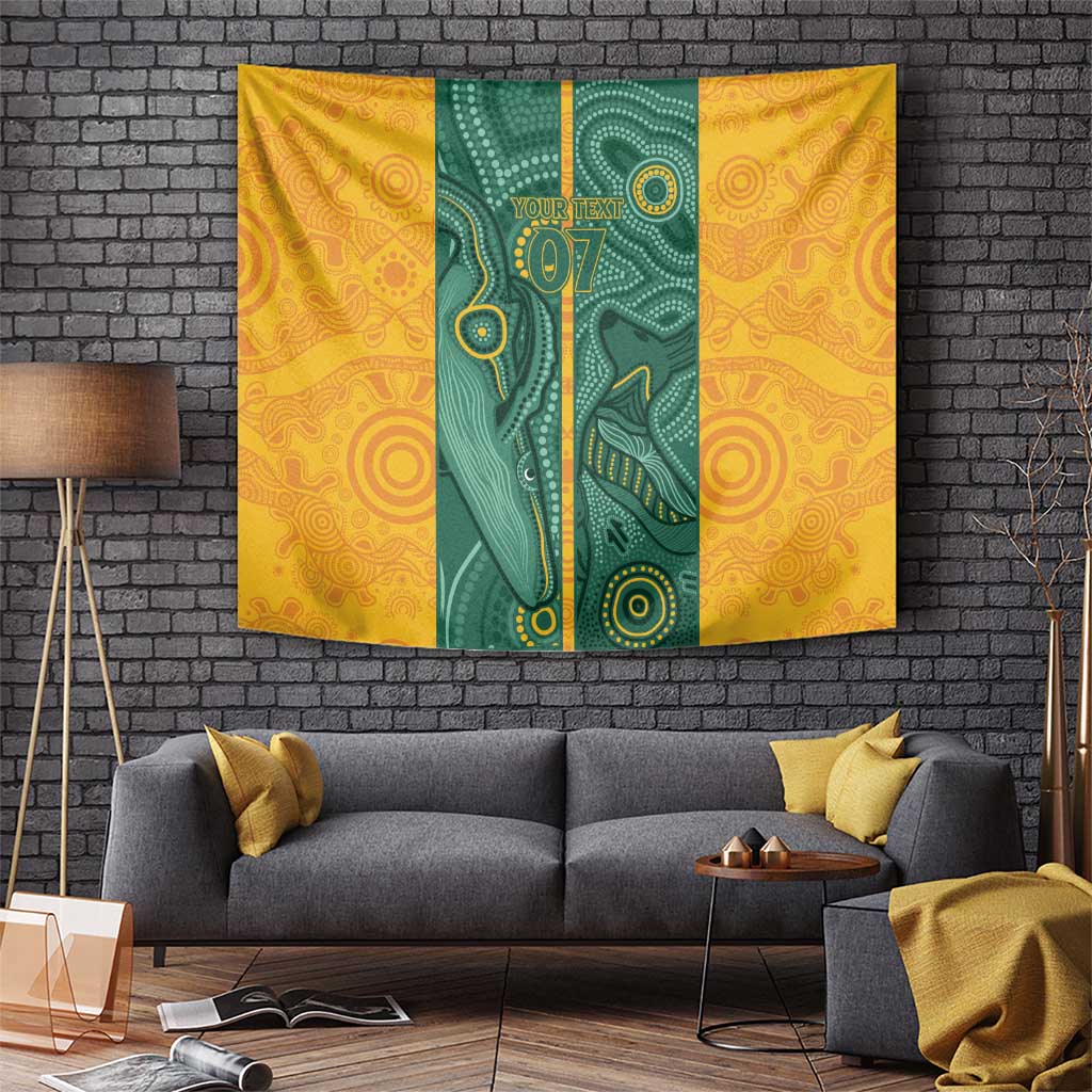 Australia 2024 Custom Tapestry Aboriginal GO Team Aussie