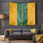 Australia 2024 Custom Tapestry Aboriginal GO Team Aussie