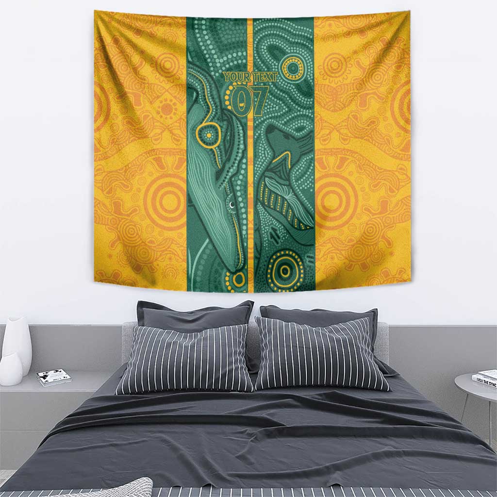 Australia 2024 Custom Tapestry Aboriginal GO Team Aussie