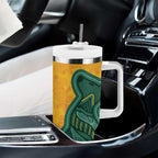 Australia 2024 Tumbler With Handle Aboriginal GO Team Aussie