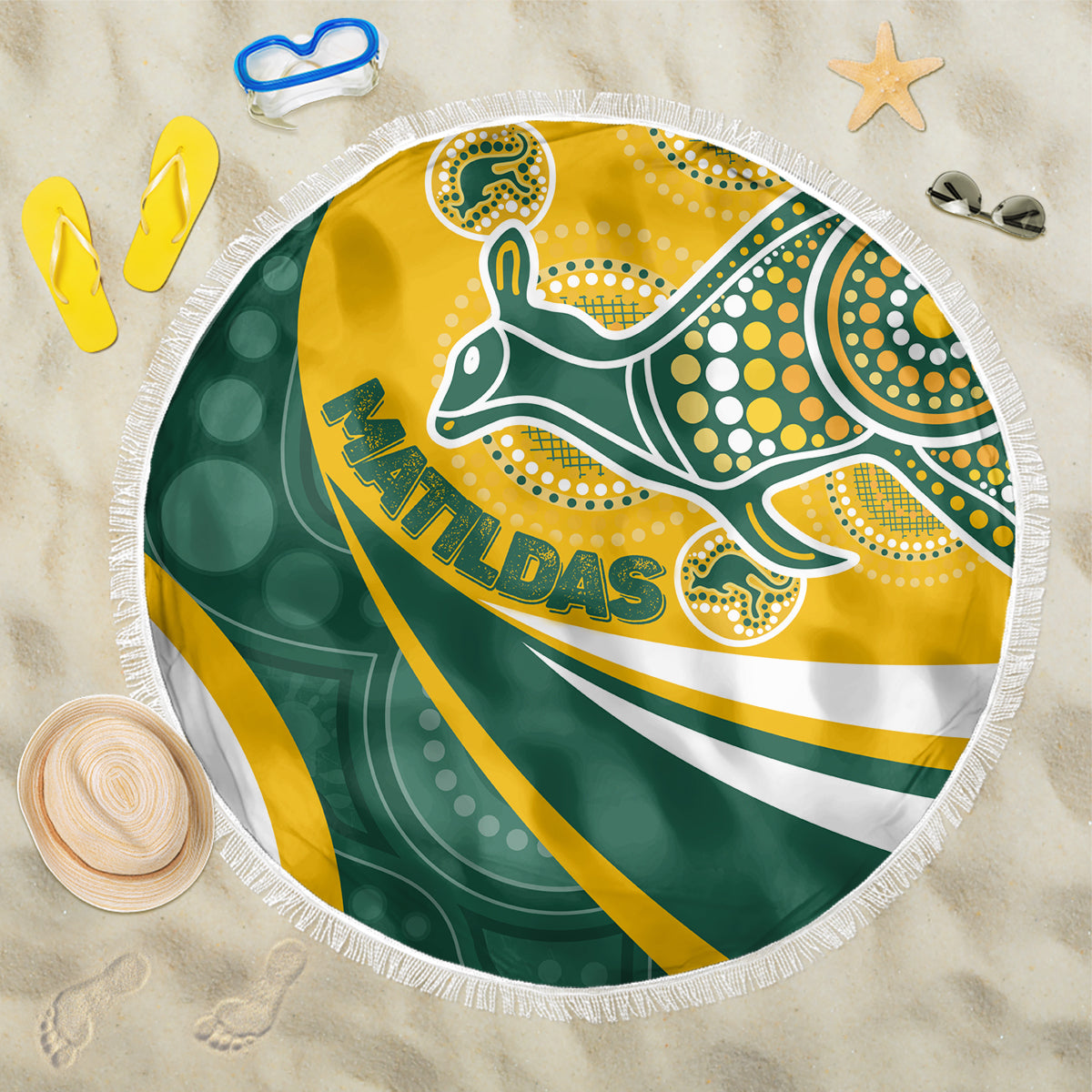 custom-australia-matildas-indigenous-beach-blanket-go-tilly-special