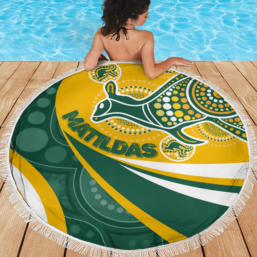 custom-australia-matildas-indigenous-beach-blanket-go-tilly-special