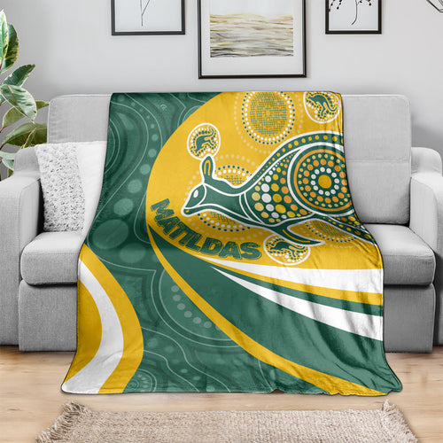 custom-australia-matildas-indigenous-blanket-go-tilly-special