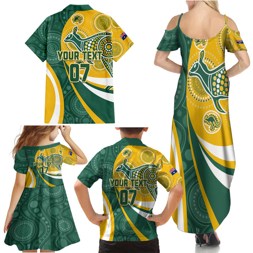 custom-australia-matildas-indigenous-family-matching-summer-maxi-dress-and-hawaiian-shirt-go-tilly-special