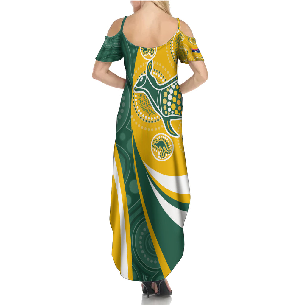 custom-australia-matildas-indigenous-family-matching-summer-maxi-dress-and-hawaiian-shirt-go-tilly-special