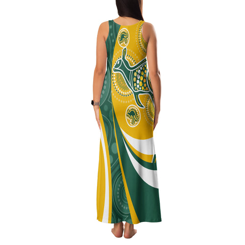 custom-australia-matildas-indigenous-family-matching-tank-maxi-dress-and-hawaiian-shirt-go-tilly-special