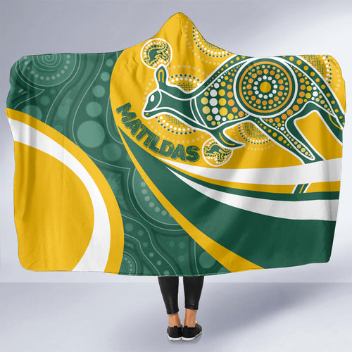custom-australia-matildas-indigenous-hooded-blanket-go-tilly-special