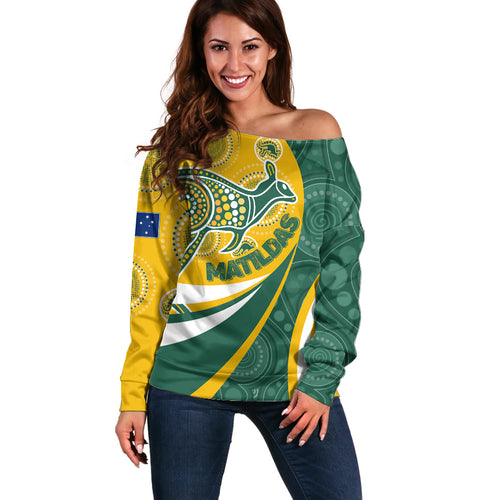 custom-australia-matildas-indigenous-off-shoulder-sweater-go-tilly-special
