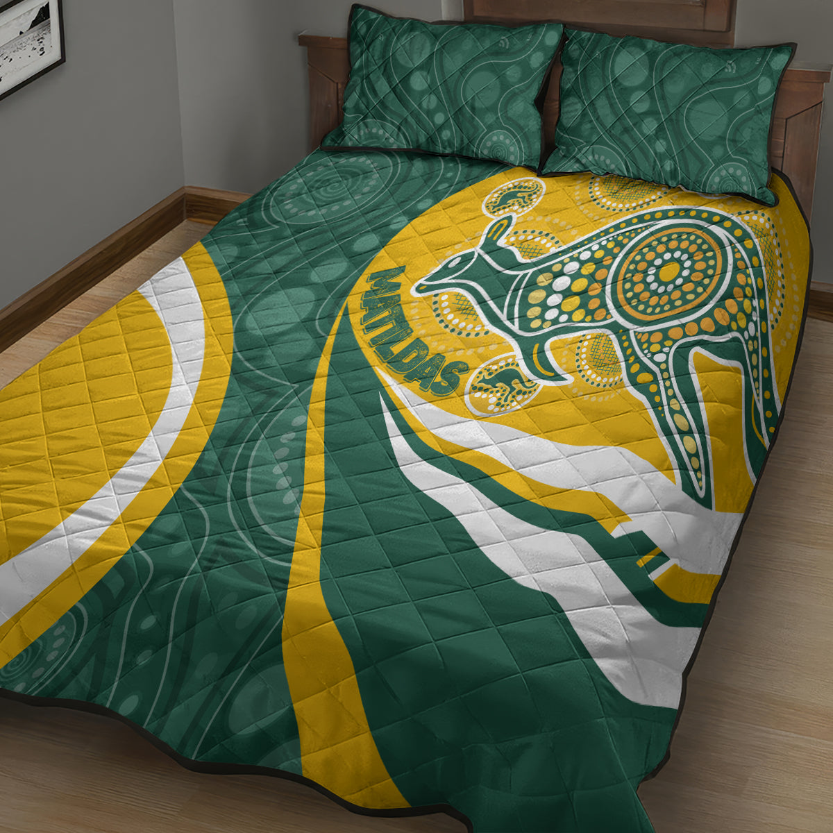 custom-australia-matildas-indigenous-quilt-bed-set-go-tilly-special