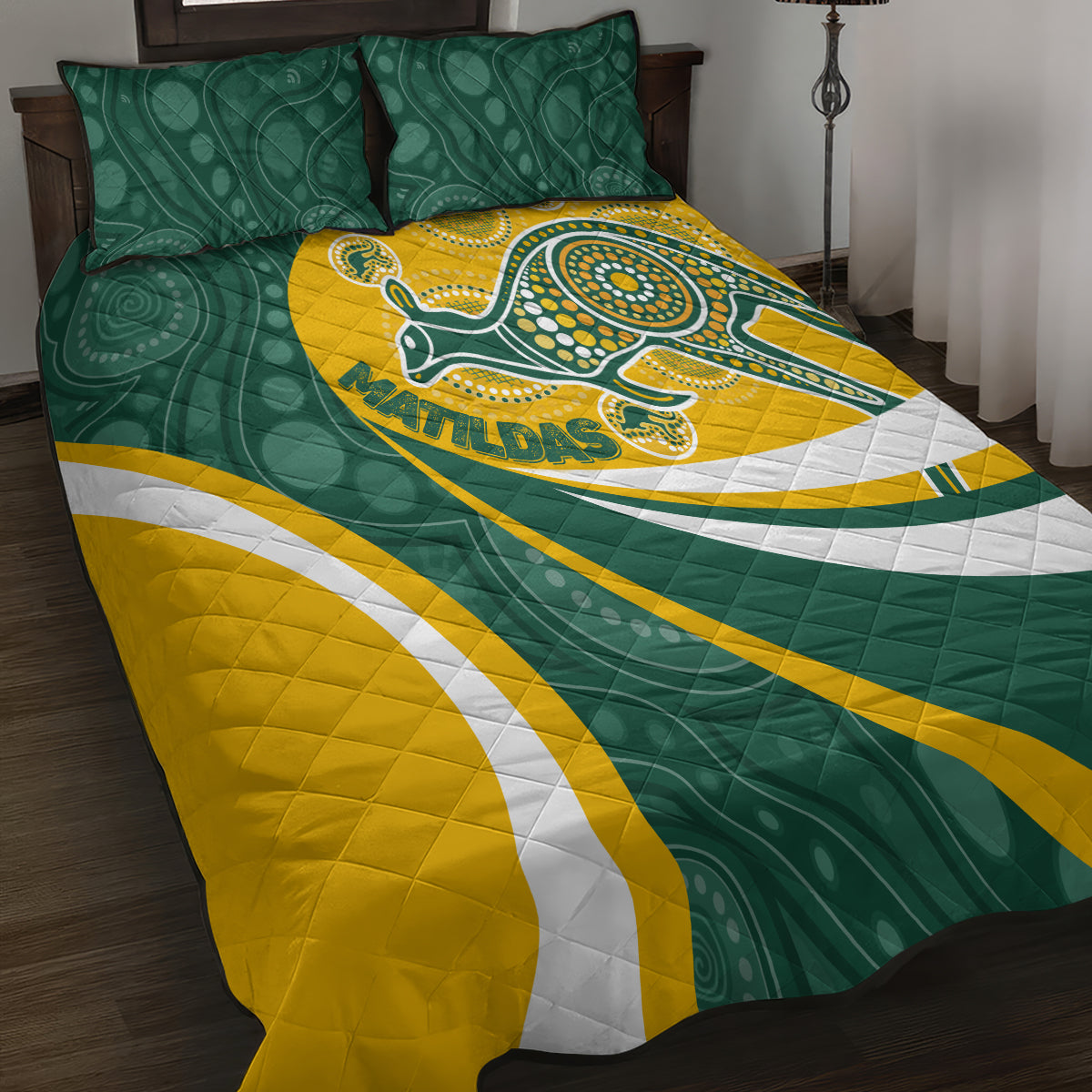 custom-australia-matildas-indigenous-quilt-bed-set-go-tilly-special