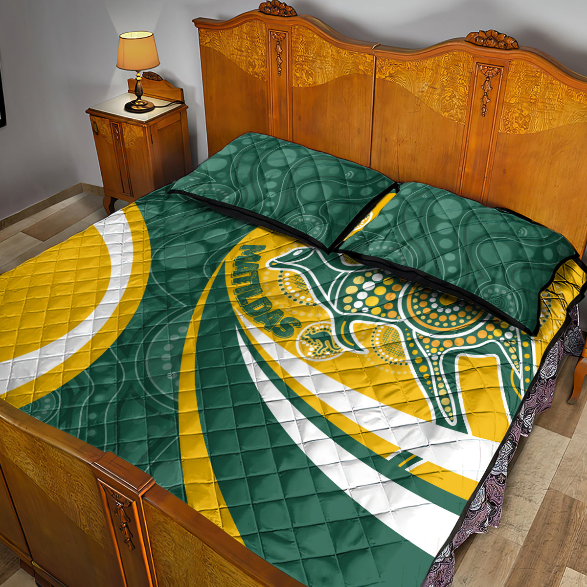custom-australia-matildas-indigenous-quilt-bed-set-go-tilly-special