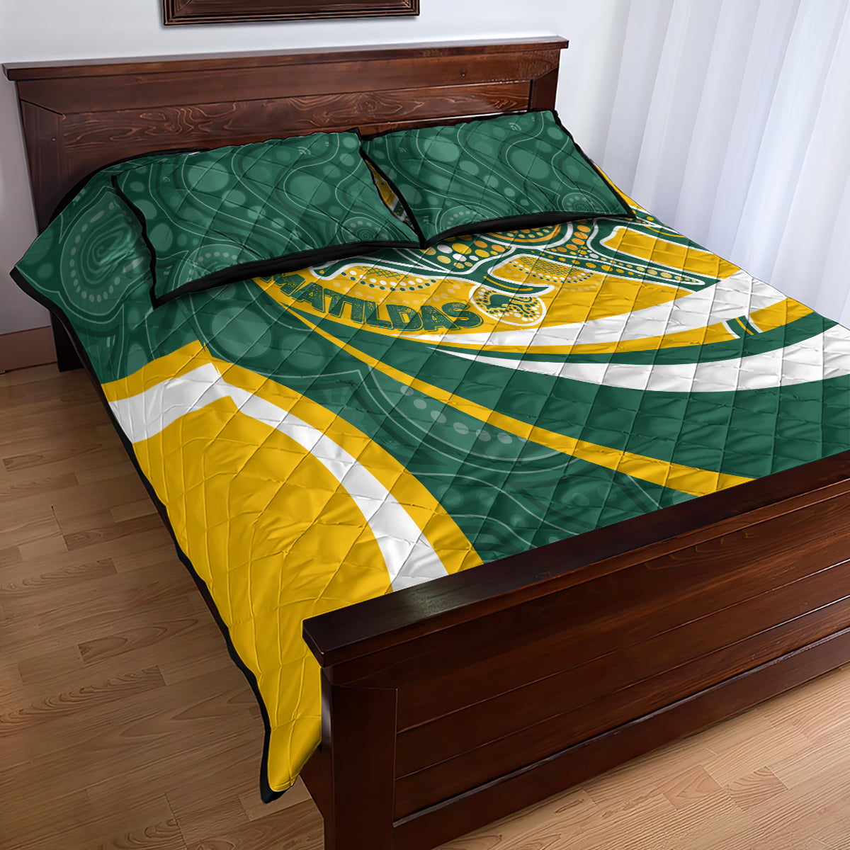 custom-australia-matildas-indigenous-quilt-bed-set-go-tilly-special