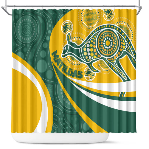 custom-australia-matildas-indigenous-shower-curtain-go-tilly-special