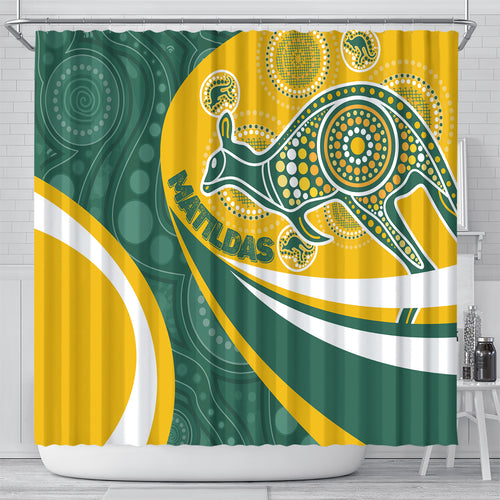 custom-australia-matildas-indigenous-shower-curtain-go-tilly-special