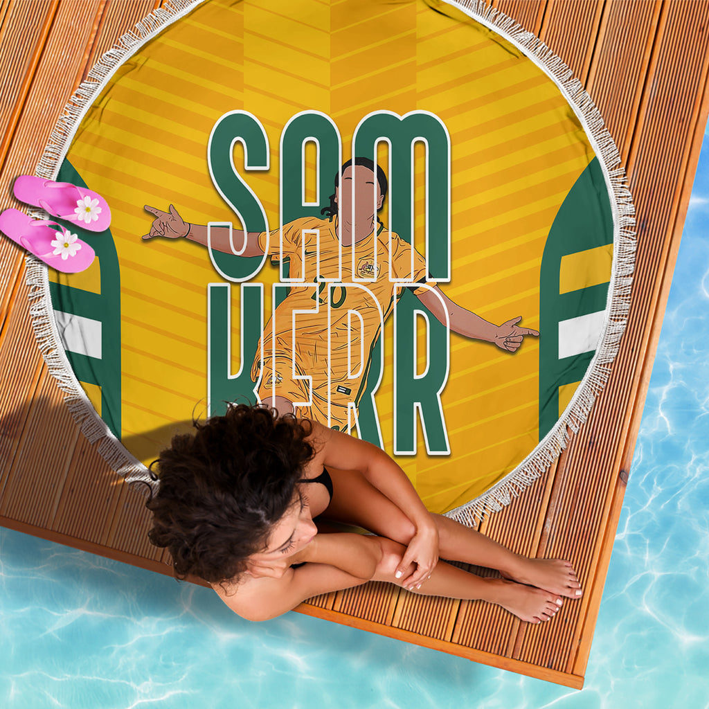 custom-australia-matildas-beach-blanket-sam-kerr-legend