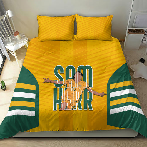 custom-australia-matildas-bedding-set-sam-kerr-legend