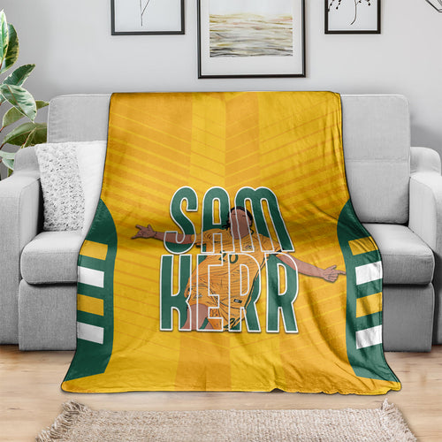 custom-australia-matildas-blanket-sam-kerr-legend