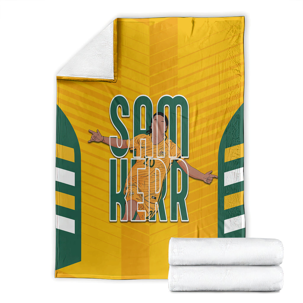 custom-australia-matildas-blanket-sam-kerr-legend