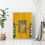 custom-australia-matildas-canvas-wall-art-sam-kerr-legend