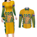 custom-australia-matildas-couples-matching-long-sleeve-bodycon-dress-and-long-sleeve-button-shirt-sam-kerr-legend