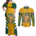 custom-australia-matildas-couples-matching-off-shoulder-maxi-dress-and-long-sleeve-button-shirt-sam-kerr-legend