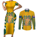 custom-australia-matildas-couples-matching-short-sleeve-bodycon-dress-and-long-sleeve-button-shirt-sam-kerr-legend