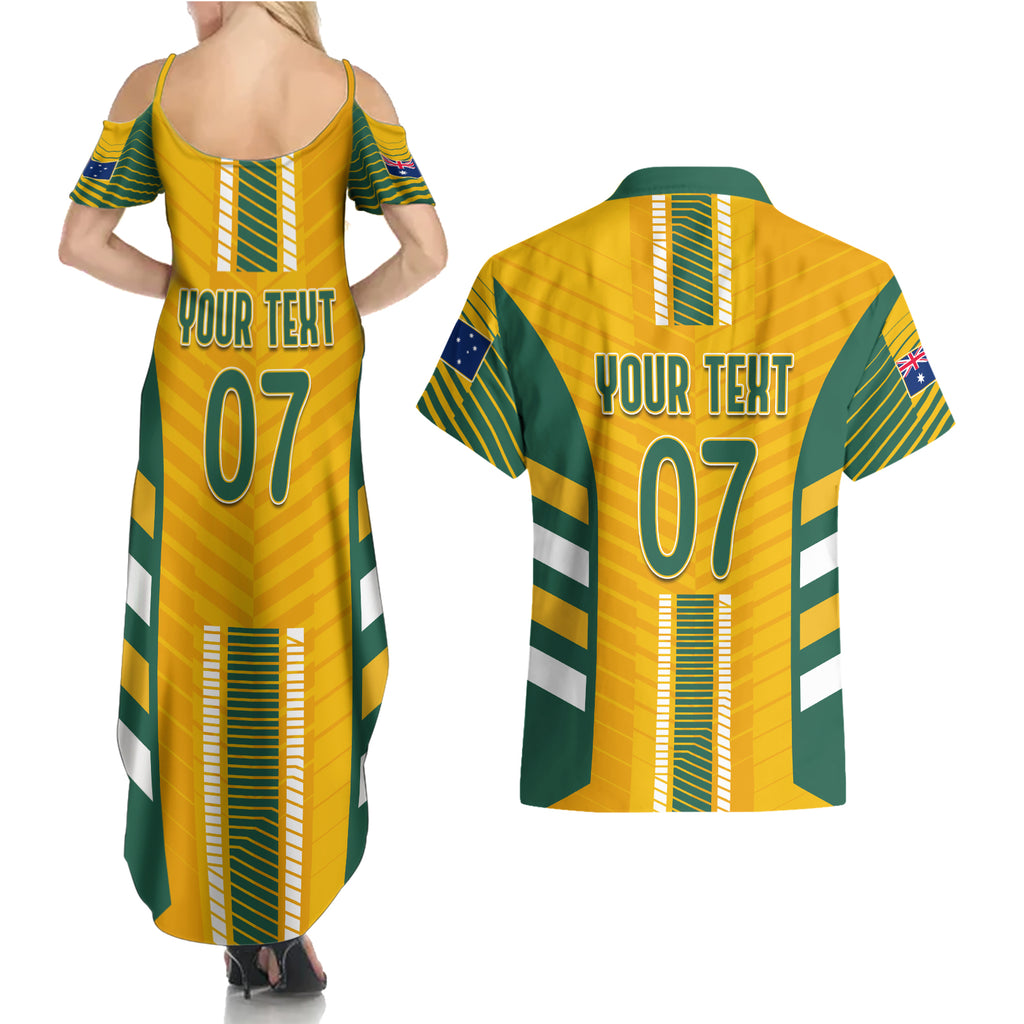custom-australia-matildas-couples-matching-summer-maxi-dress-and-hawaiian-shirt-sam-kerr-legend