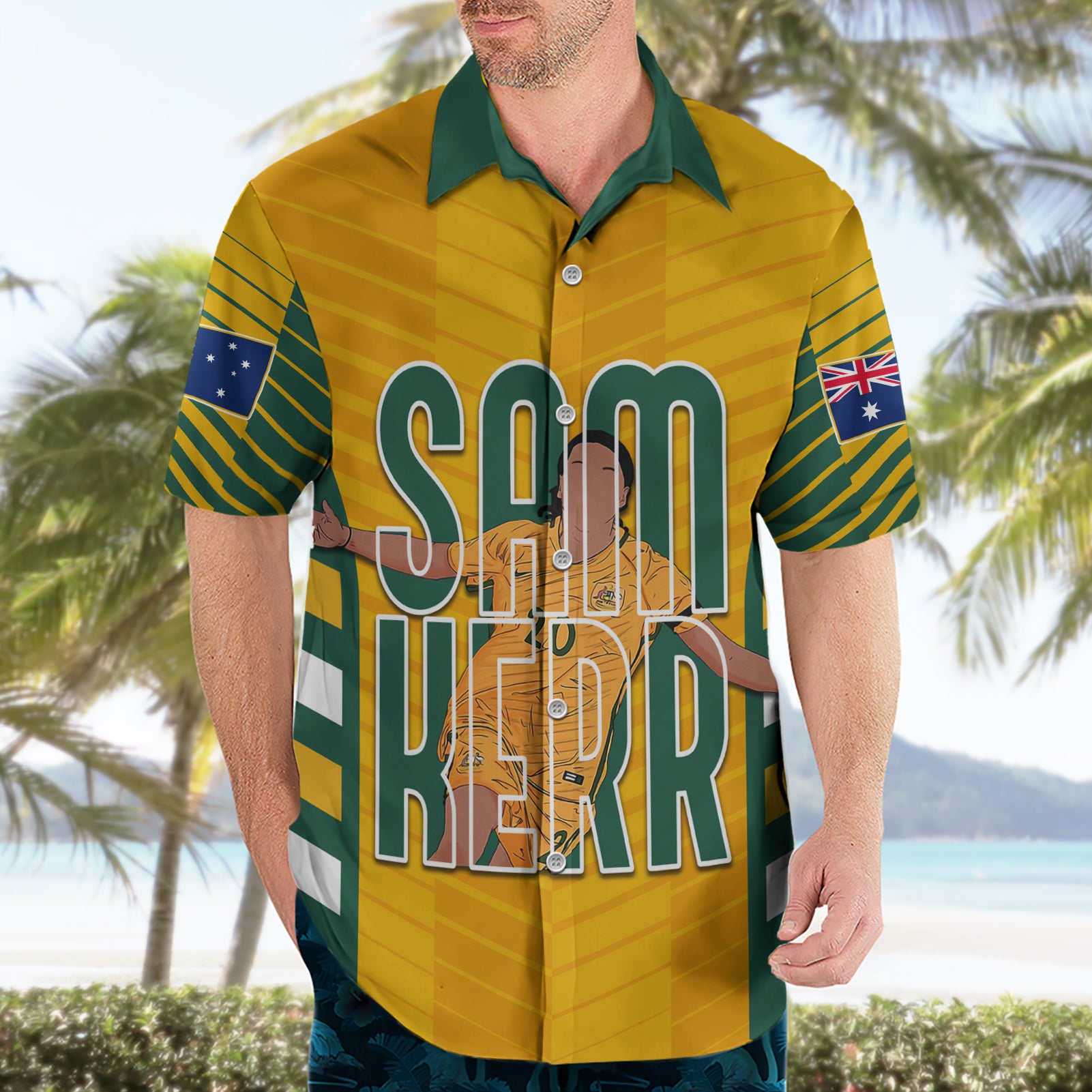 custom-australia-matildas-hawaiian-shirt-sam-kerr-legend