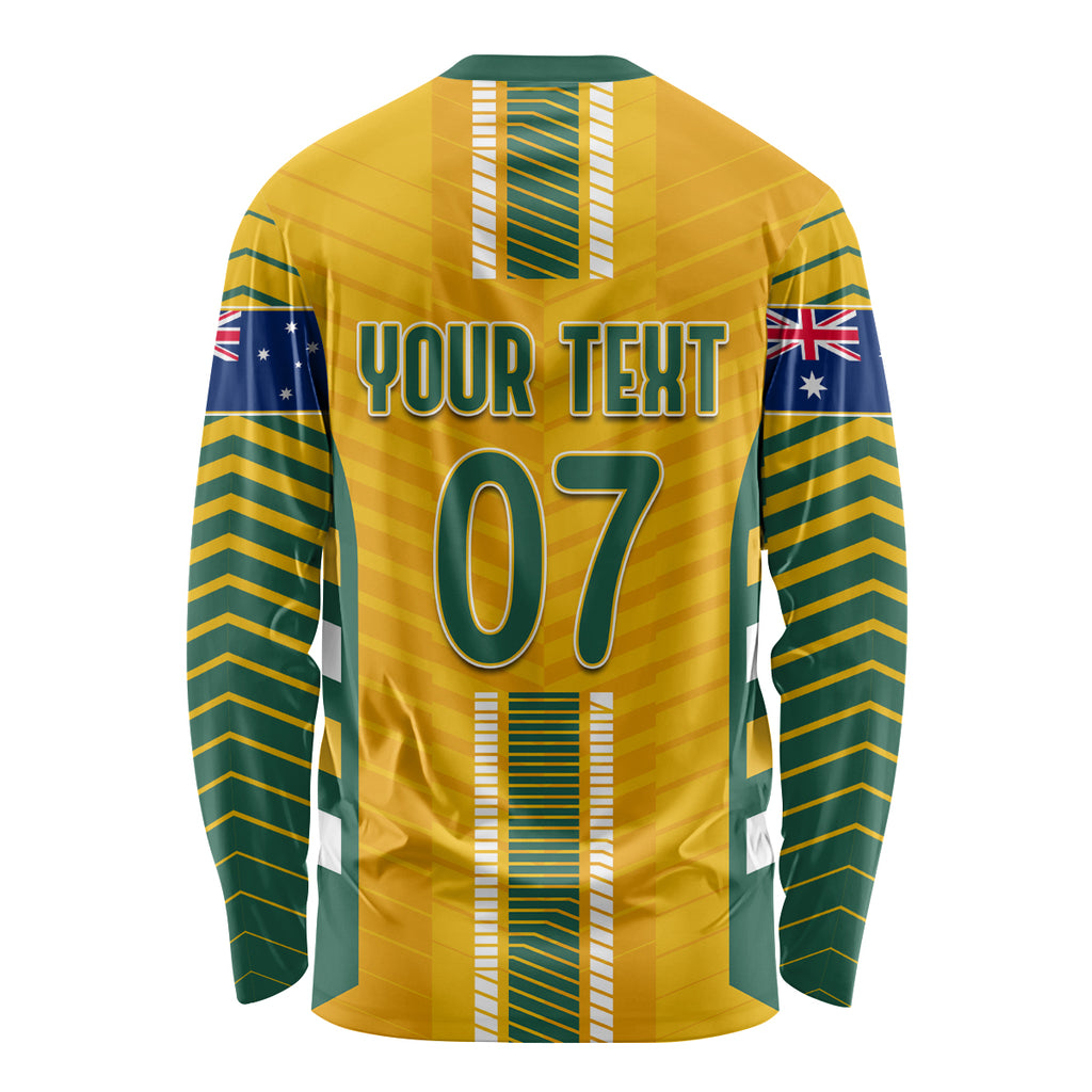 custom-australia-matildas-long-sleeve-shirt-sam-kerr-legend