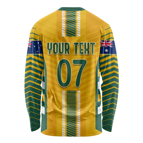 custom-australia-matildas-long-sleeve-shirt-sam-kerr-legend