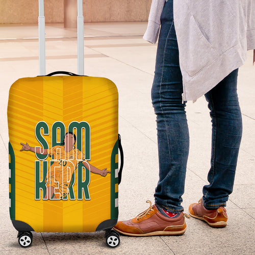 custom-australia-matildas-luggage-cover-sam-kerr-legend
