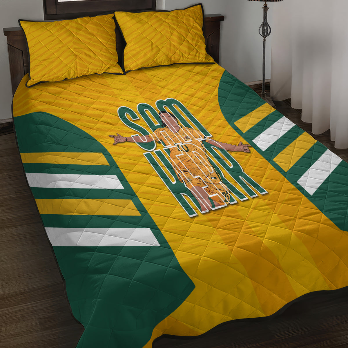 custom-australia-matildas-quilt-bed-set-sam-kerr-legend