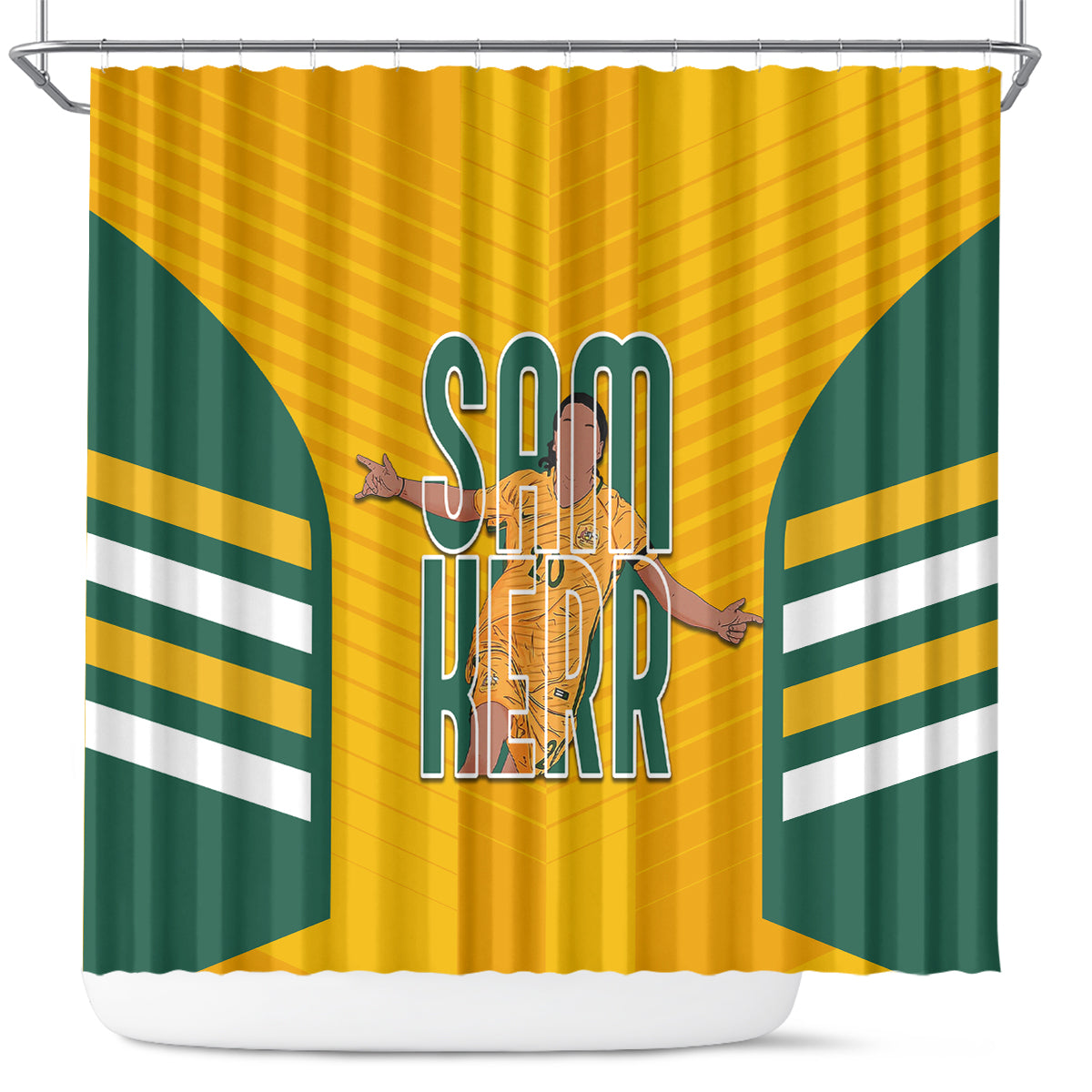 custom-australia-matildas-shower-curtain-sam-kerr-legend