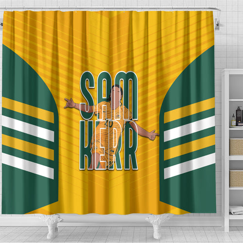 custom-australia-matildas-shower-curtain-sam-kerr-legend