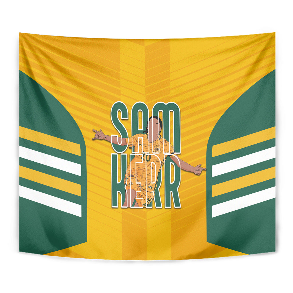 custom-australia-matildas-tapestry-sam-kerr-legend