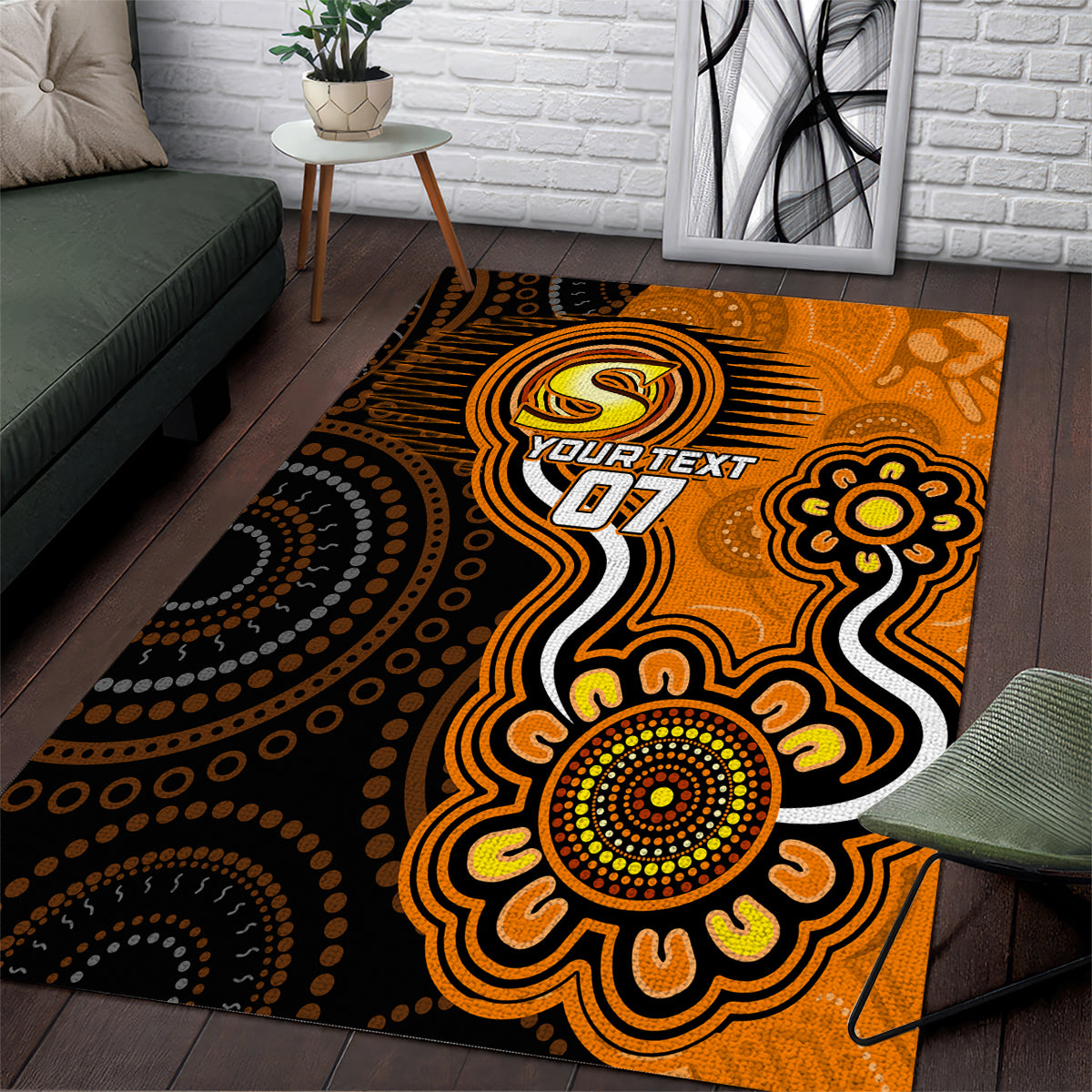 custom-scorchers-cricket-indigenous-area-rug-champions-fire-up