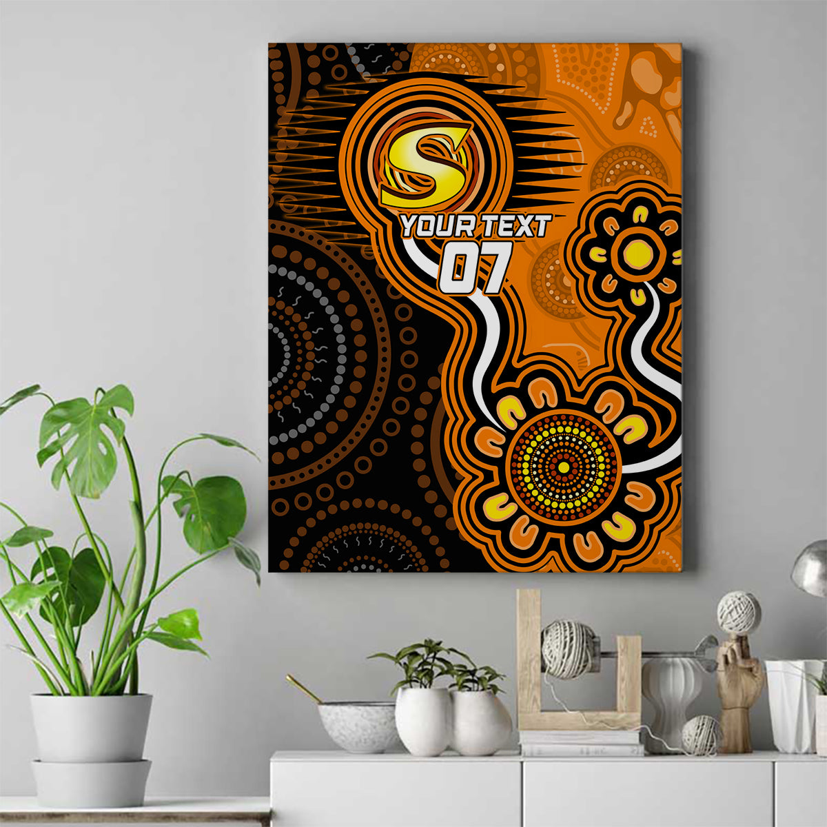 custom-scorchers-cricket-indigenous-canvas-wall-art-champions-fire-up