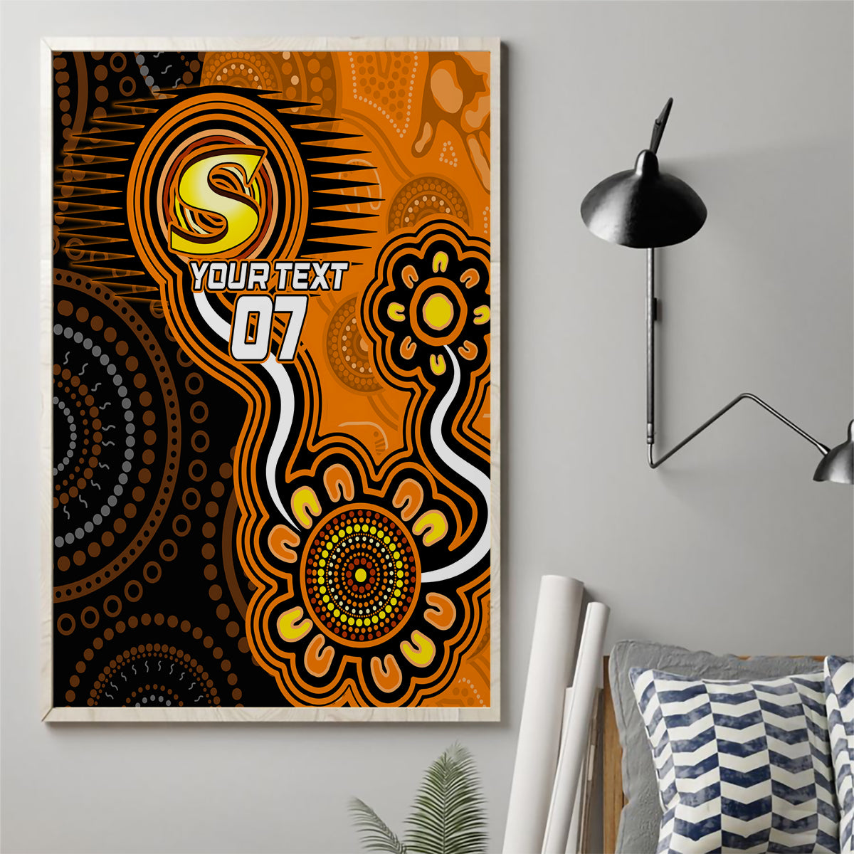custom-scorchers-cricket-indigenous-canvas-wall-art-champions-fire-up