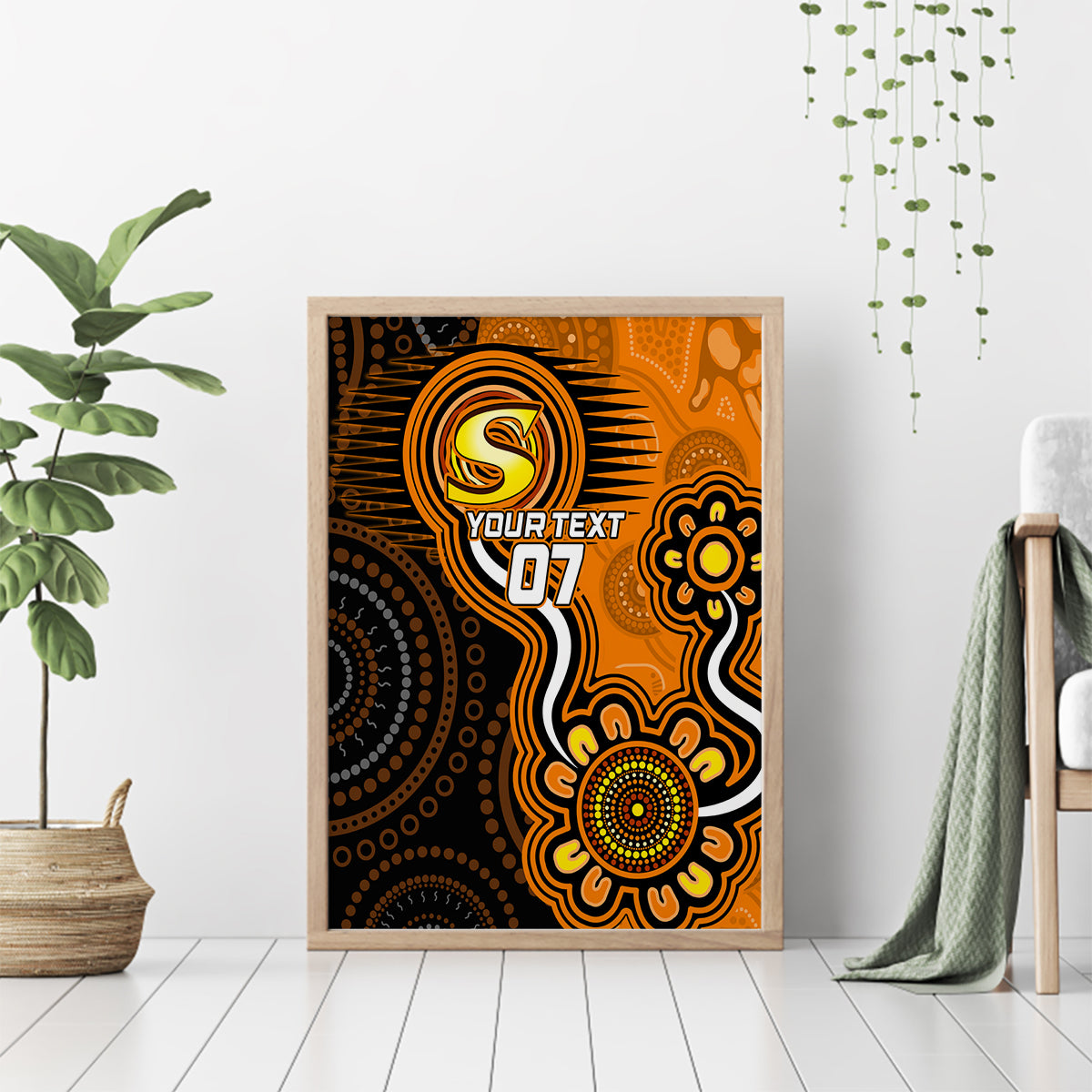 custom-scorchers-cricket-indigenous-canvas-wall-art-champions-fire-up