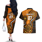 custom-scorchers-cricket-indigenous-couples-matching-off-the-shoulder-long-sleeve-dress-and-hawaiian-shirt-champions-fire-up