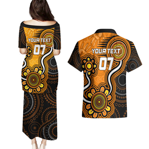 custom-scorchers-cricket-indigenous-couples-matching-puletasi-dress-and-hawaiian-shirt-champions-fire-up