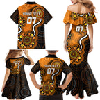 custom-scorchers-cricket-indigenous-family-matching-mermaid-dress-and-hawaiian-shirt-champions-fire-up