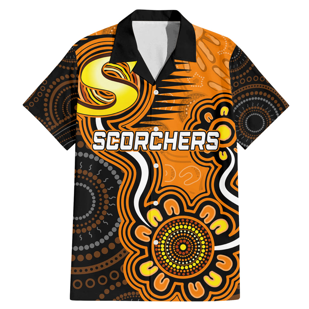 custom-scorchers-cricket-indigenous-family-matching-mermaid-dress-and-hawaiian-shirt-champions-fire-up