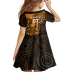 custom-scorchers-cricket-indigenous-family-matching-off-shoulder-short-dress-and-hawaiian-shirt-champions-fire-up