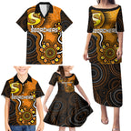 custom-scorchers-cricket-indigenous-family-matching-puletasi-dress-and-hawaiian-shirt-champions-fire-up