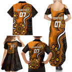 custom-scorchers-cricket-indigenous-family-matching-summer-maxi-dress-and-hawaiian-shirt-champions-fire-up