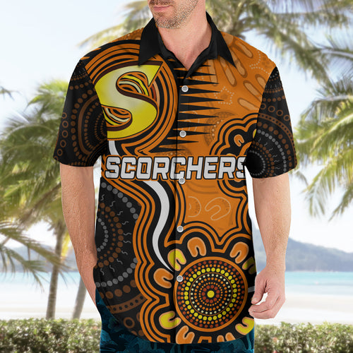 custom-scorchers-cricket-indigenous-hawaiian-shirt-champions-fire-up