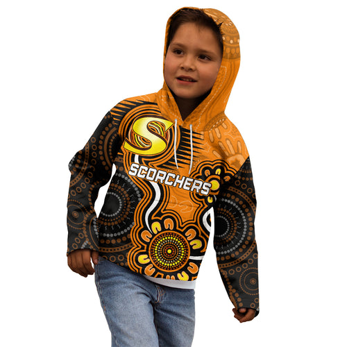 custom-scorchers-cricket-indigenous-kid-hoodie-champions-fire-up