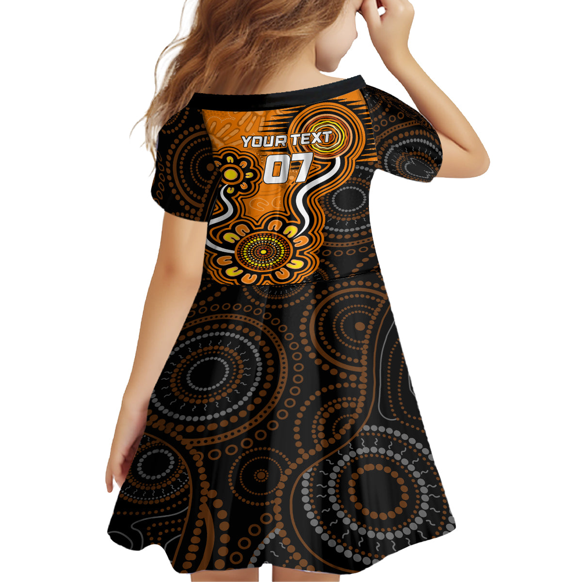 custom-scorchers-cricket-indigenous-kid-short-sleeve-dress-champions-fire-up