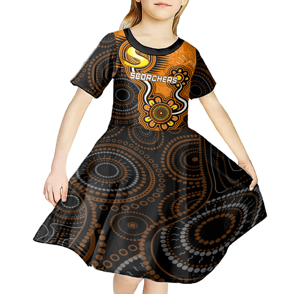 custom-scorchers-cricket-indigenous-kid-short-sleeve-dress-champions-fire-up